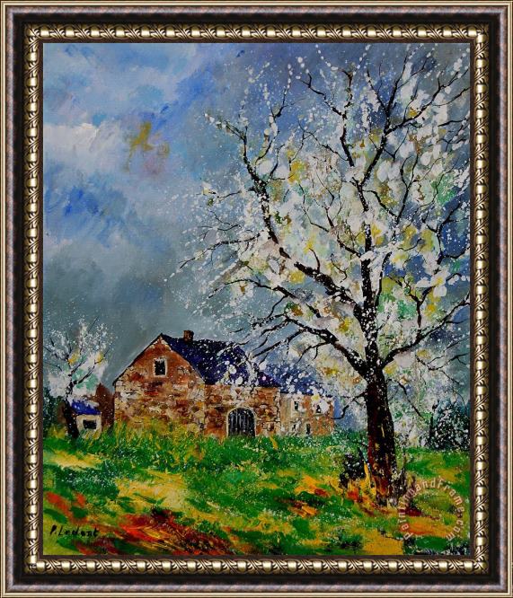 Pol Ledent Spring Landscape Framed Painting
