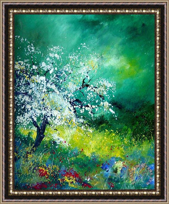 Pol Ledent Spring Framed Painting