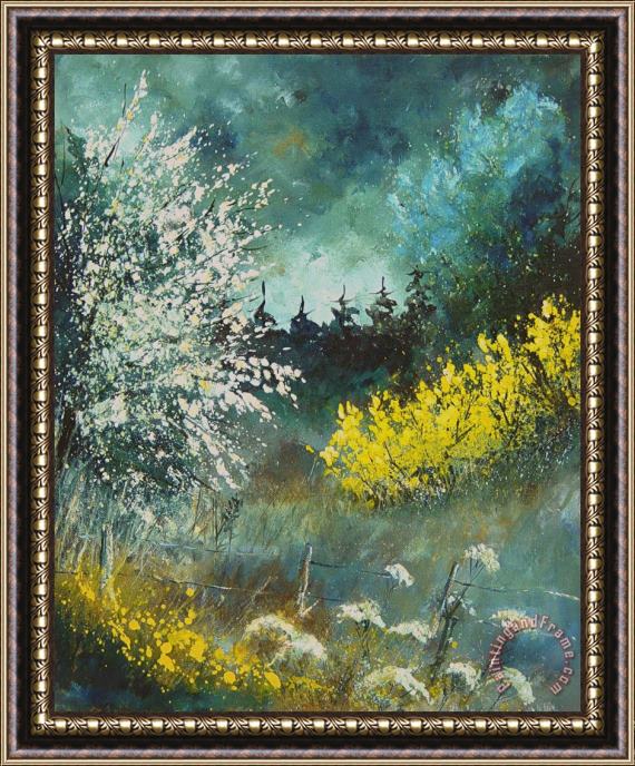 Pol Ledent Spring Framed Painting