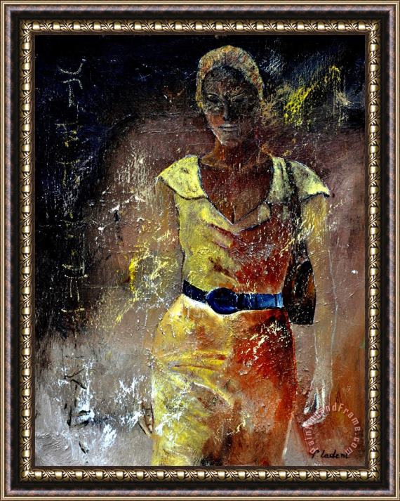 Pol Ledent Young Lady 450101 Framed Painting