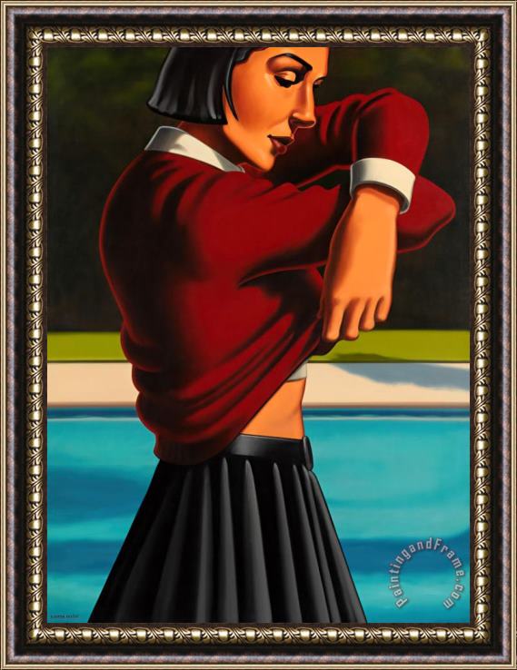 R. Kenton Nelson Cooling Off, 2007 Framed Painting