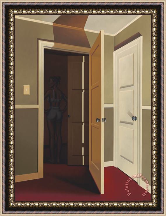 R. Kenton Nelson Doors, 2023 Framed Painting