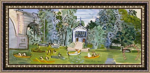 Raoul Dufy Joinville Framed Print