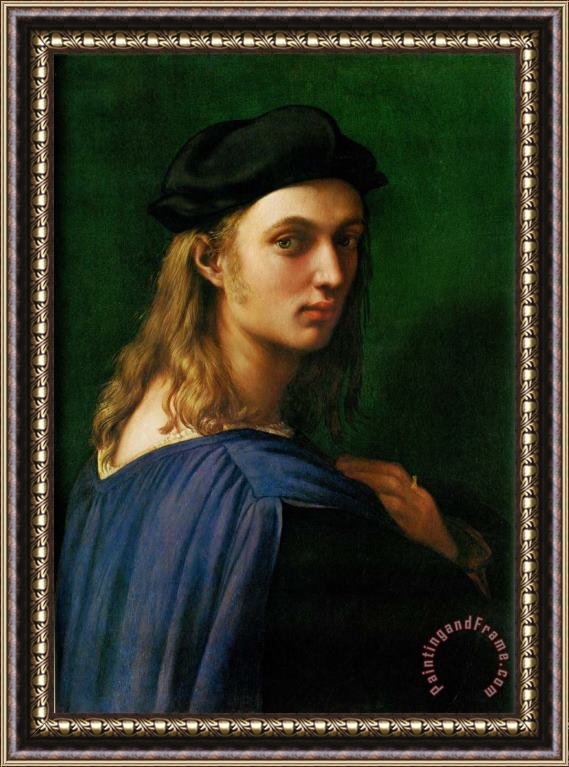 Raphael Portrait of Bindo Altoviti Framed Painting