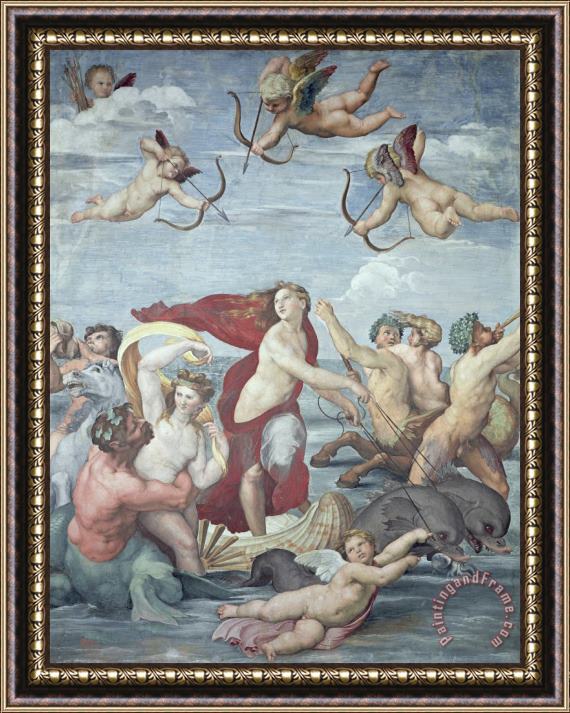 Raphael The Triumph of Galatea Framed Painting