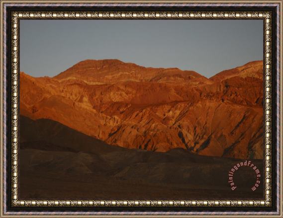 Raymond Gehman Mountains in Death Valley California Framed Painting