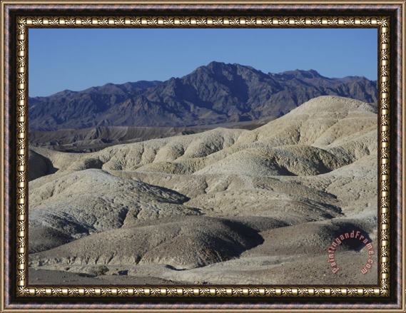 Raymond Gehman Mountains in Death Valley National Park California Framed Print
