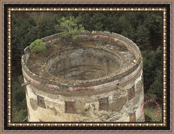 Raymond Gehman Old Stone Water Tower Potala Temple Chengde Hebei China Framed Painting