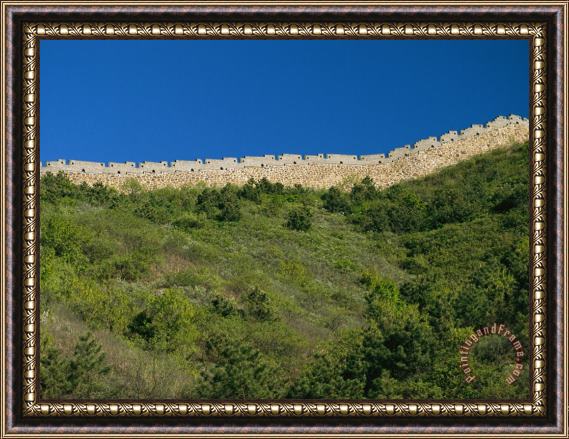 Raymond Gehman The Great Wall Jin Shanling Near Beijing Framed Painting