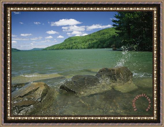 Raymond Gehman The Headwaters of The Susquehanna River Beyond Otsego Lake Framed Print