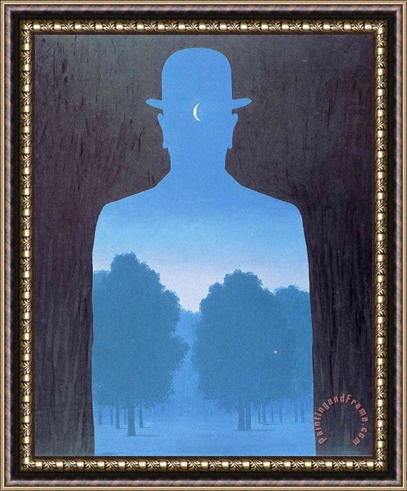 rene magritte A Friend of Order 1964 Framed Painting