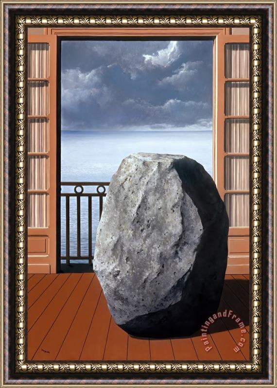 rene magritte Invisible World 1954 Framed Painting