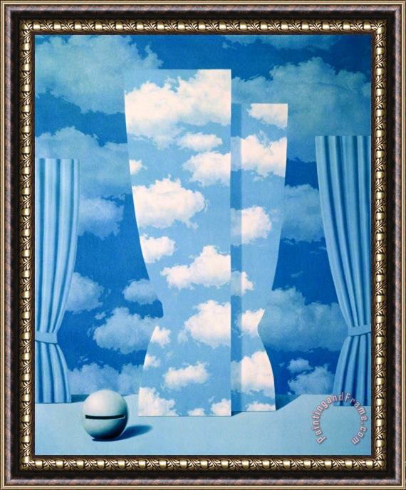 rene magritte La Peine Perdue (the Wasted Effort), 2010 Framed Painting