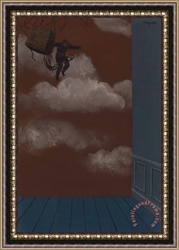 rene magritte Le Changement Des Couleurs, 1928 Framed Painting