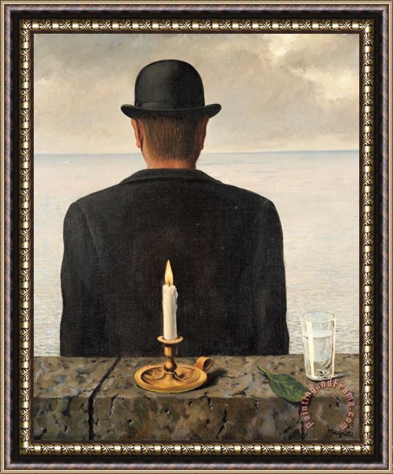rene magritte Le Chant Des Sirenes, 1953 Framed Painting