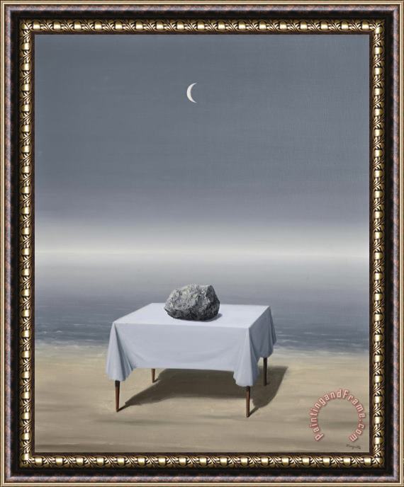 rene magritte Le Monde Visible, 1962 Framed Painting