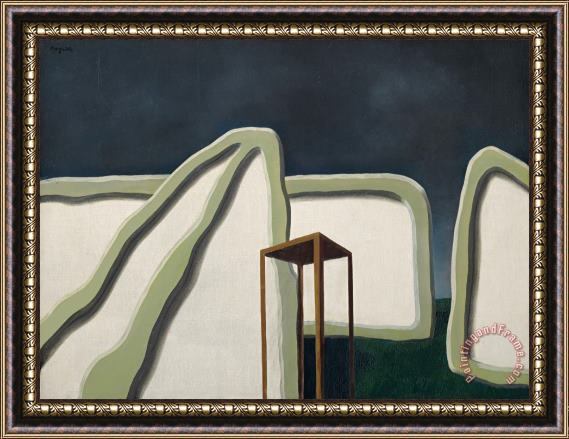 rene magritte Le Prisonnier, 1928 Framed Painting