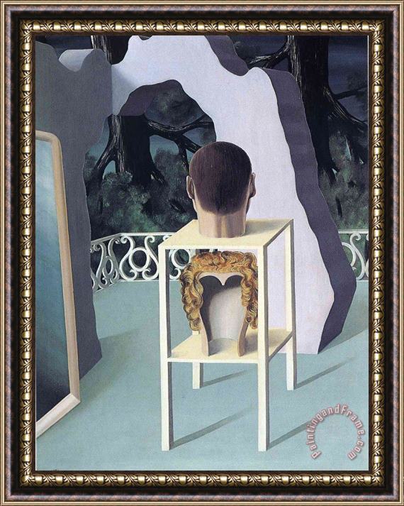 rene magritte Midnight Marriage 1926 Framed Painting