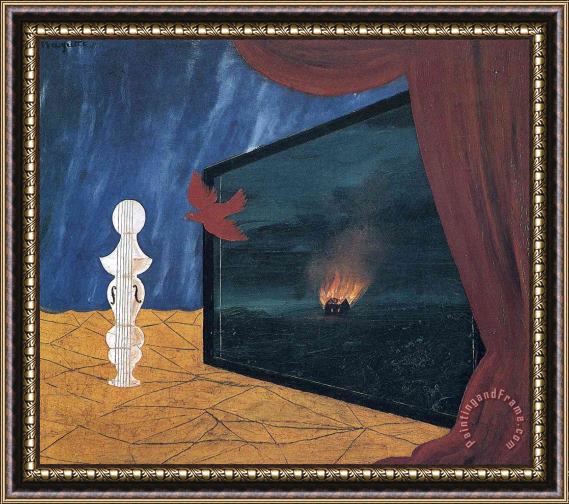 rene magritte Nocturne 1925 Framed Print