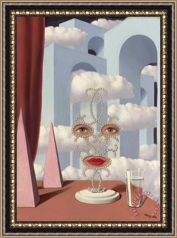 rene magritte Sheherazade, 1947 Framed Print
