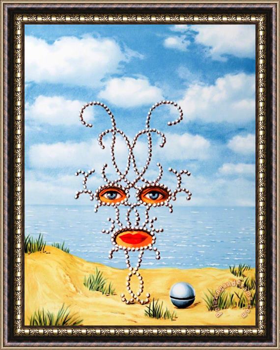 rene magritte Sheherazade, 2010 Framed Print