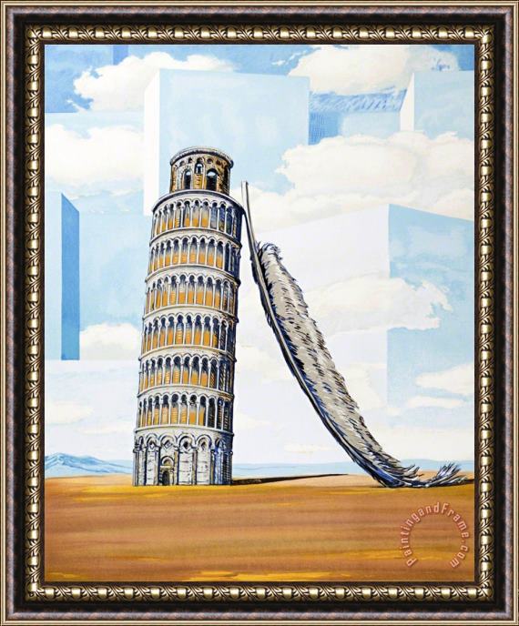 rene magritte Souvenir De Voyage (memory of a Journey), 2010 Framed Painting