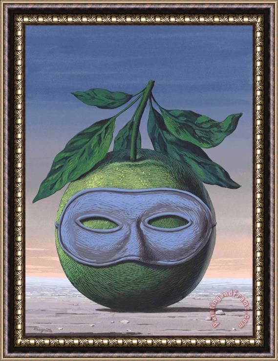 rene magritte Souvenir De Voyage (memory of a Voyage), 2010 Framed Painting