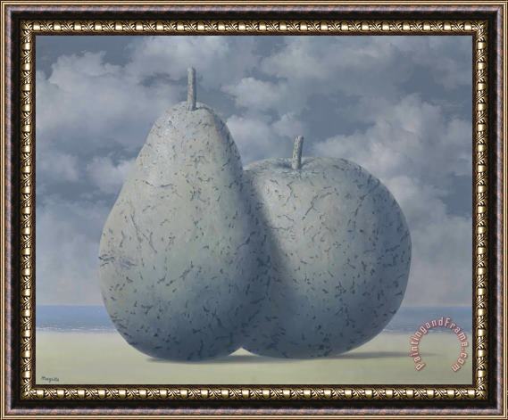 rene magritte Souvenir De Voyage, 1963 Framed Painting
