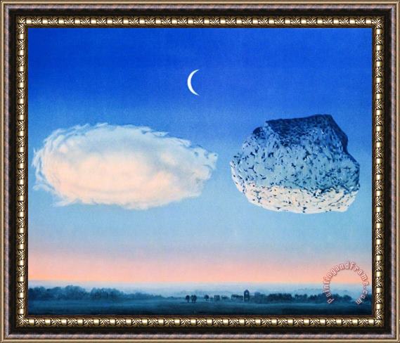 rene magritte The Battle of The Argonne 1959 Framed Painting
