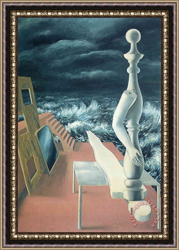 rene magritte The Birth of Idol 1926 Framed Painting