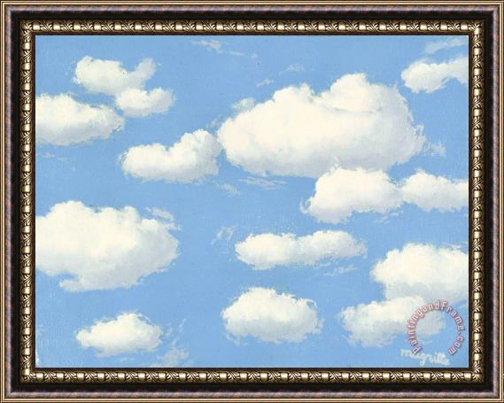 rene magritte The Curse, C. 1963 Framed Painting