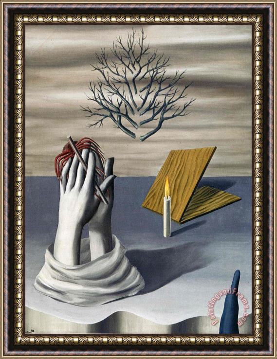 rene magritte The Dawn of Cayenne 1926 Framed Painting
