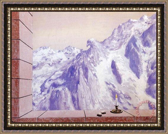 rene magritte The Domain of Arnheim Framed Painting
