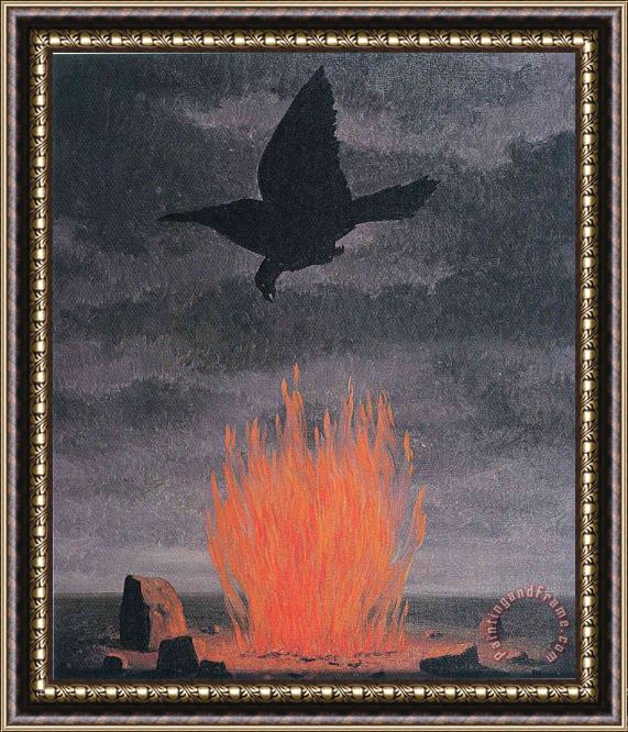 rene magritte The Fanatics 1955 Framed Painting