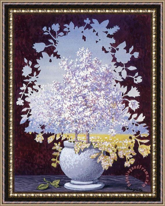 rene magritte The Flash 1959 Framed Painting
