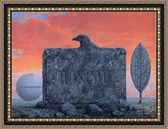 rene magritte The Fountain of Youth 1958 Framed Painting