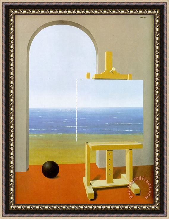 rene magritte The Human Condition 1935 Framed Print