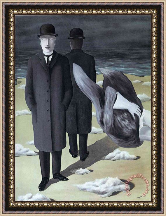 rene magritte The Meaning of Night 1927 Framed Print