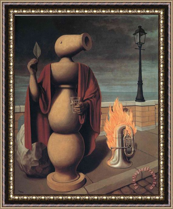rene magritte The Rights of Man 1947 Framed Print