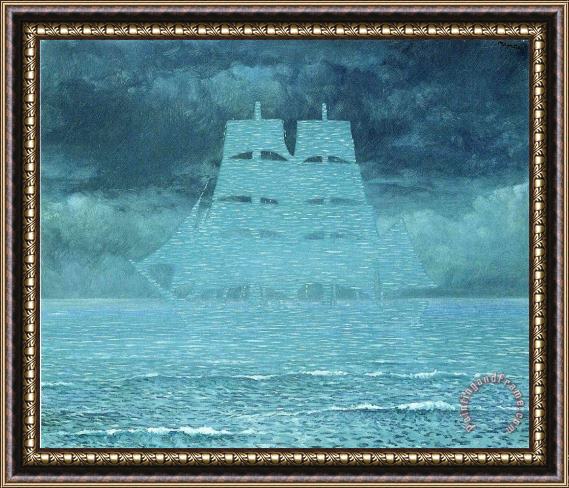 rene magritte The Seducer 1953 1 Framed Painting