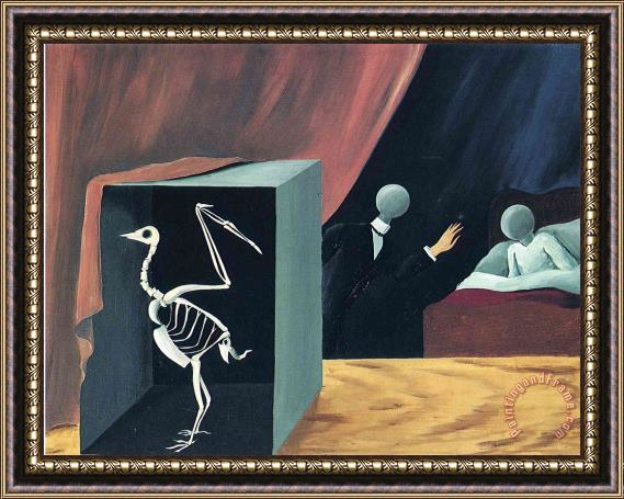 rene magritte The Sensational News 1926 Framed Painting