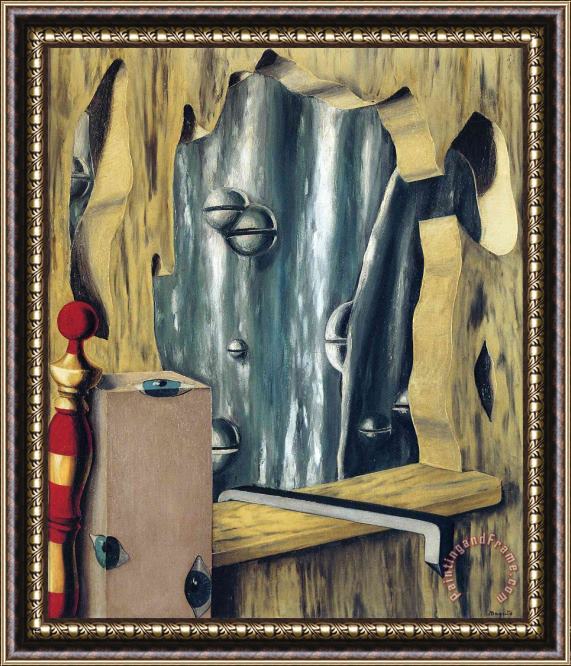 rene magritte The Silver Gap 1926 Framed Painting