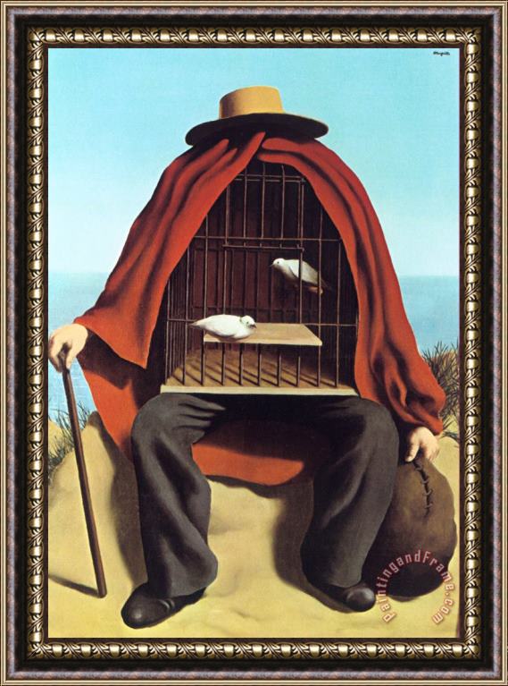 rene magritte The Therapeutist 1937 Framed Painting
