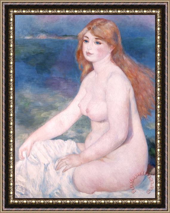 Renoir Blonde Bather II Framed Print