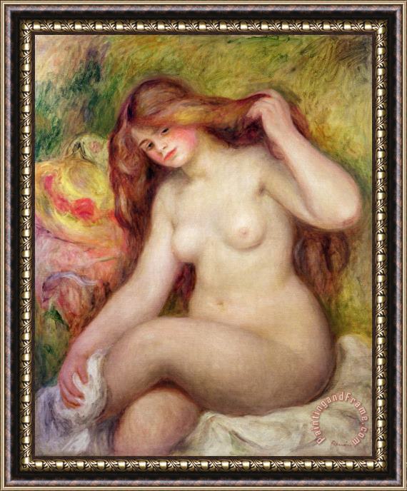 Renoir Nude Framed Painting