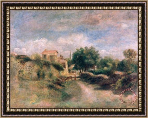 Renoir The Farm Framed Painting