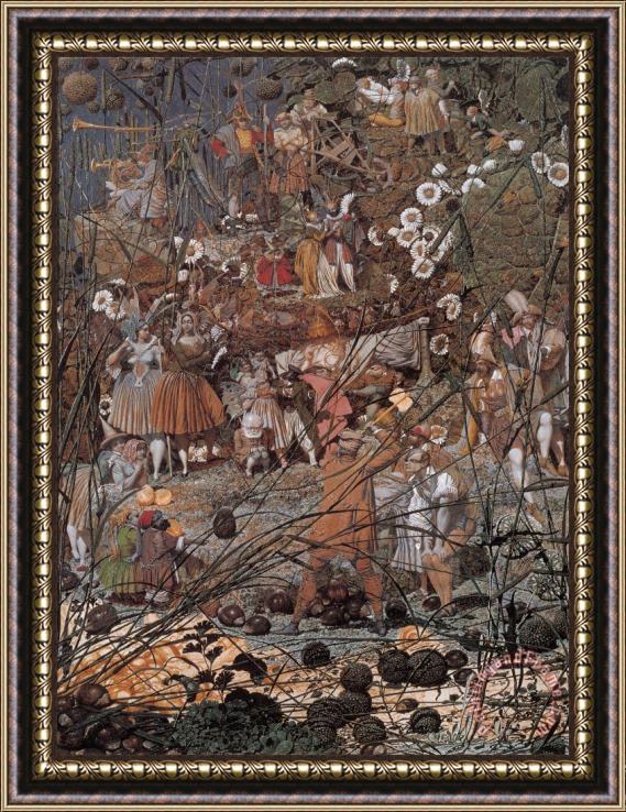 Richard Dadd The Fairy Feller's Masterstroke Framed Painting