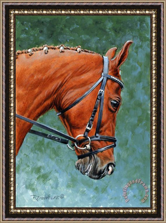 Richard De Wolfe Mikey Framed Painting