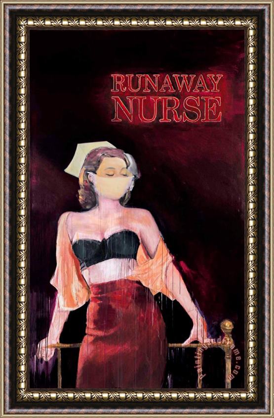 Richard Prince Runaway Nurse, 2005 Framed Print