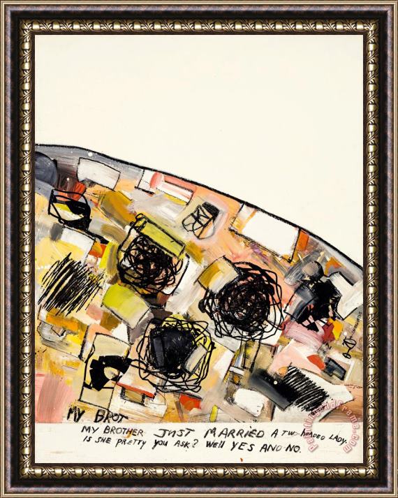 Richard Prince Untitled ,1995 Framed Painting